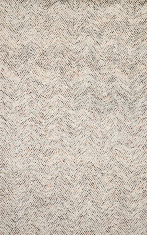 Loloi Peregrine PER-02 7&9x22 x 9&9x22 LT Grey - Multi Rug