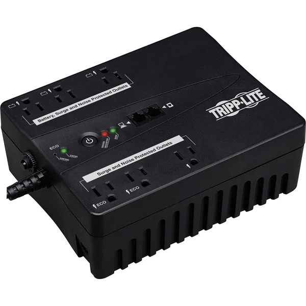 Tripp Lite UPS 350VA 210W Eco Green Battery Back Up Compact 120V USB RJ11 UPS - 210W - 350 VA
