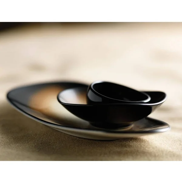 World Tableware PEB-4-T Pebblebrook 6 7/8x22 Tiger Organic Porcelain Plate - 24/Case