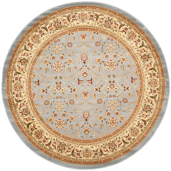Safavieh LNH312B Lyndhurst Light Blue, Ivory Area Rug - 11& x 15&
