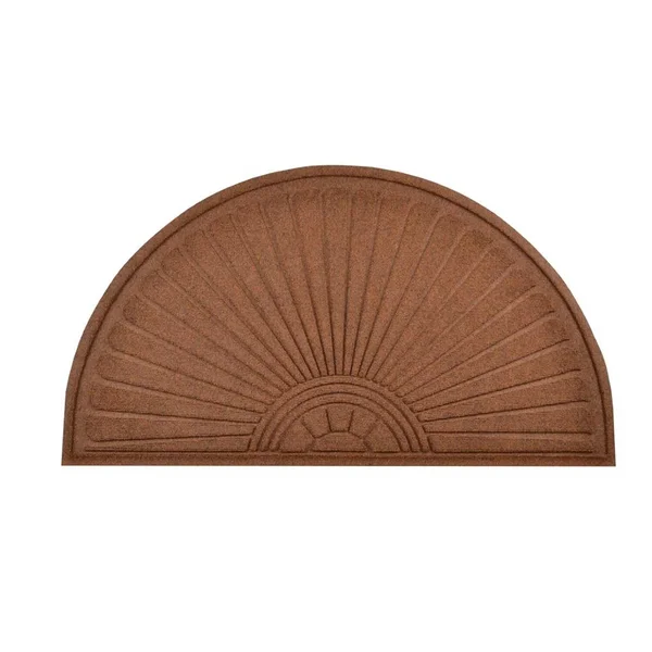 Notrax Guzzler Sunburst Door Mat (24-inch x 36-inch) Brown
