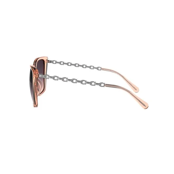 Coach L1066 HC8256U Sunglasses - Transparent Peach (556336)