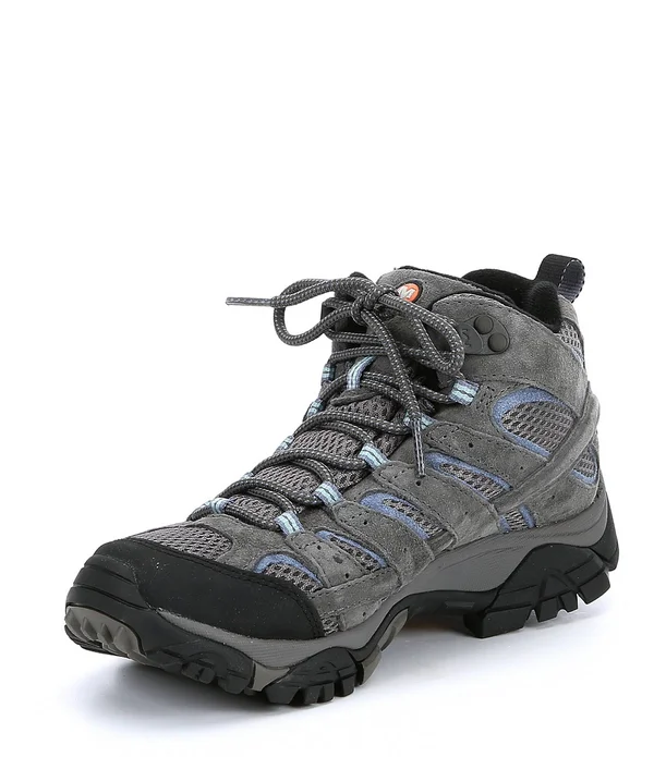 Merrell Women's Moab 2 Mid Waterproof - Size: 5.5, Boulder/Blush