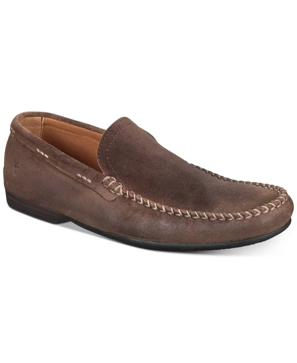 Frye Men's Lewis Venetian Loafer - Dark Brown