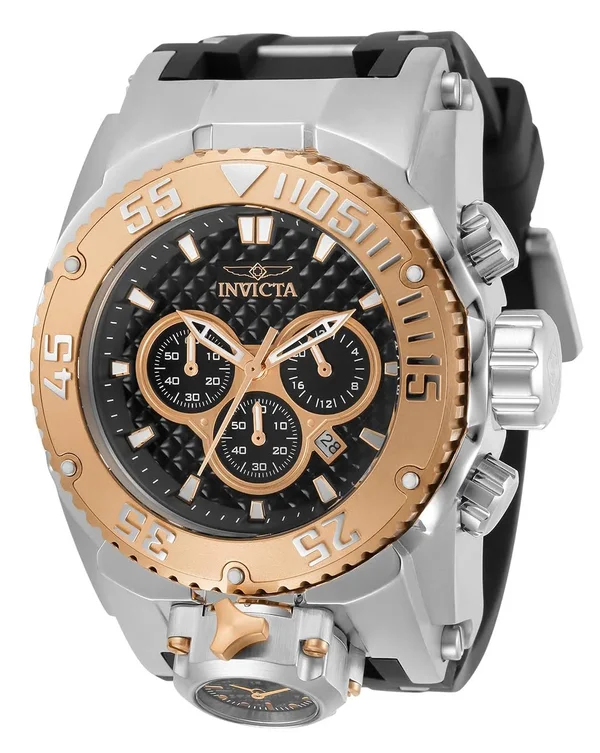 Invicta Bolt Chronograph Quartz Black Dial Men's Watch 31443