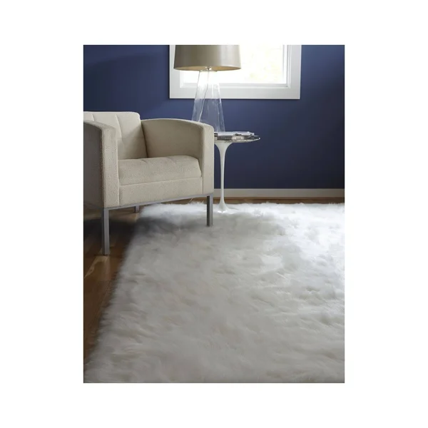 Loloi Danso Shag DA-04 Ivory Area Rug - 5&0x22 x 7&6x22