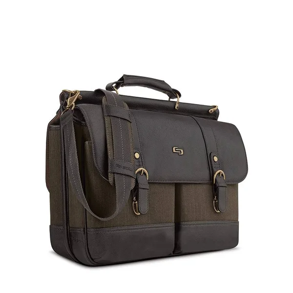 Solo Bradford 15.6in Briefcase - Black