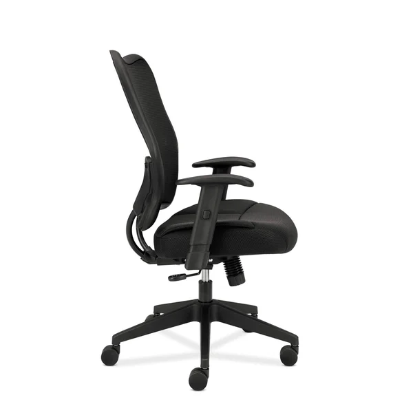 BASYX Vl702 Series High-Back Swivel/tilt Work Chair, Black Mesh