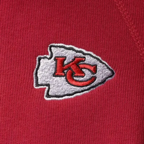 Tommy Bahama Kansas City Chiefs Women's Red Aruba Sport Half-Zip Pullover Size: Medium