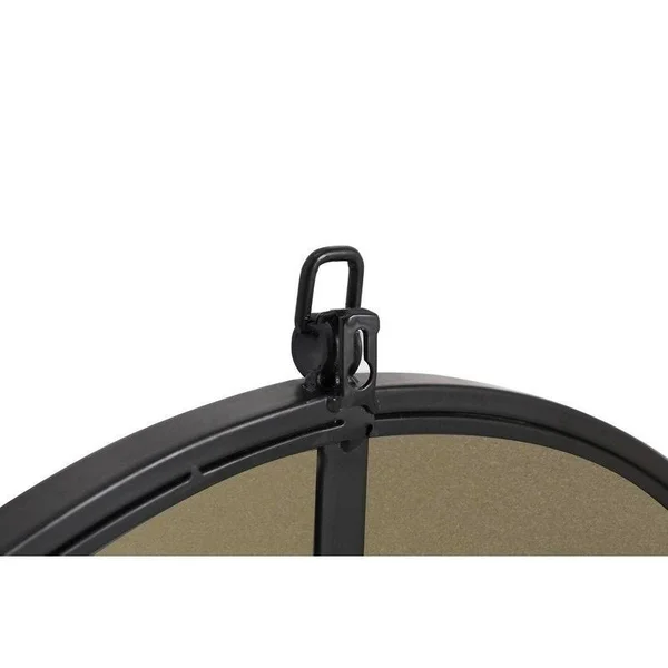 Carson Carrington Labbemala Metal Frame Round Mirror - 39x22 Diameter - Blue