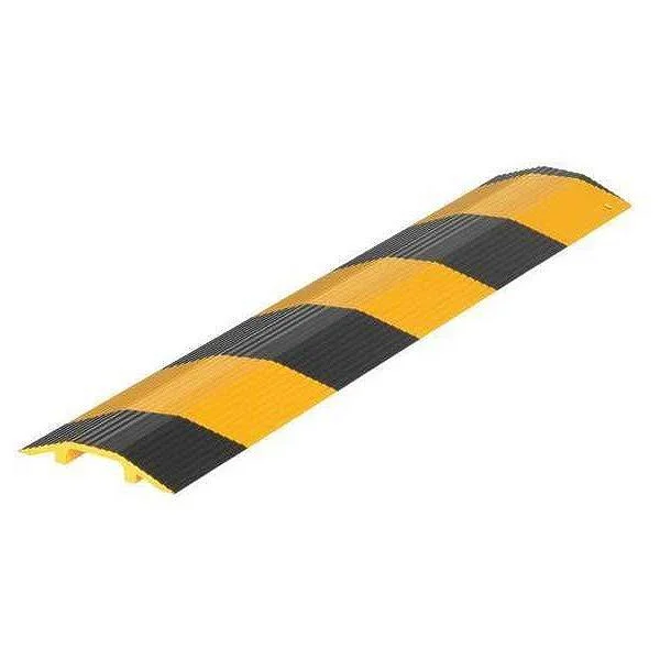 Vestil Extruded Aluminum Hose/cable Crossover 36 in Yellow/Black Hcr-36-yb