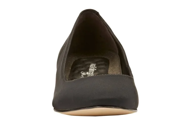 Walking Cradles Heidi Pumps, Women's, Black Micro, Size: 5.5