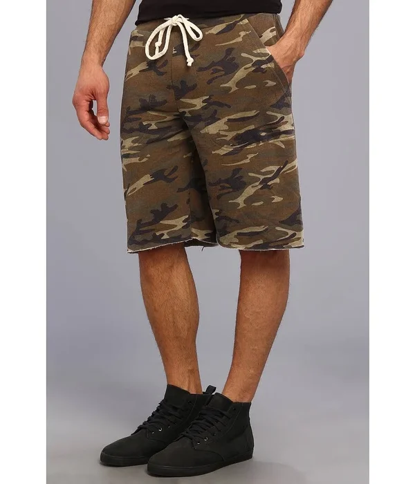 Alternative - Men's Burnout French Terry Victory Short-CAMO-XL