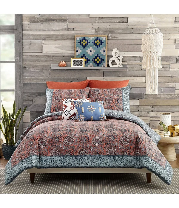 Jessica Simpson Antara Comforter Set - Clay - Twin - 68" x 96"