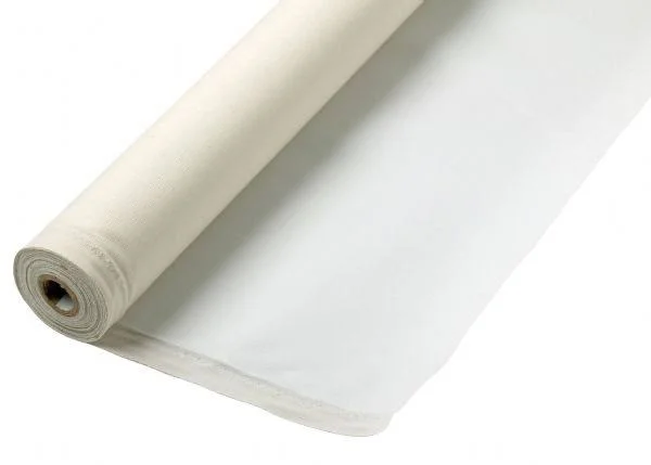 Fredrix 10941 73 x 3yd Polyflax Acrylic Primed Canvas Roll - Price/RL