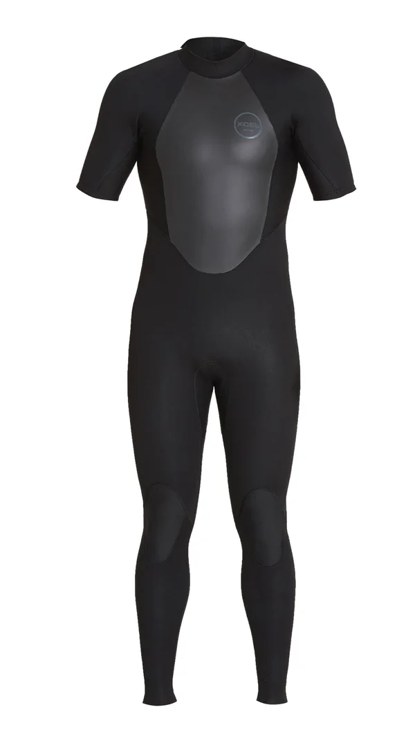 Mens Axis Short Sleeve Back Zip 2mm Full Wetsuit SP21 XLS - BBK