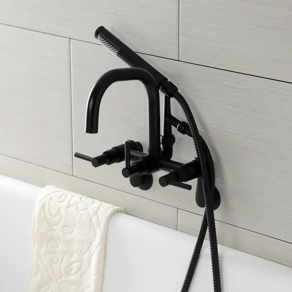 Concord Wall Mount Clawfoot Tub Faucet - Oil Rubbed Bronze
