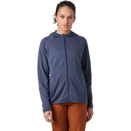 Mammut Nair ml Hooded Jacket - Women's Peacoat Melange - L