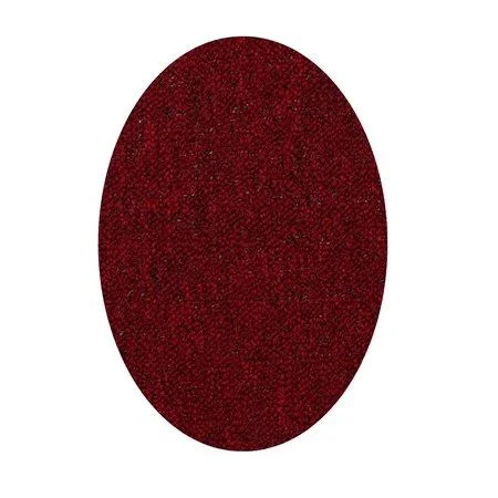 Home Queen Color World Collection Pet Friendly Indoor Outdoor Area Rug Red - 7' x 9' Oval