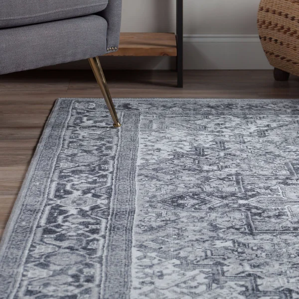 Dalyn Amanti AM3 Steel Area Rug 5&x7&7x22