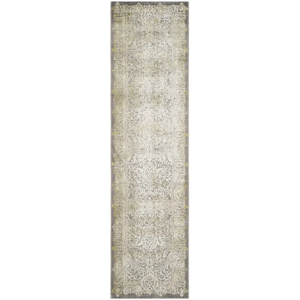Safavieh Passion PAS404D Grey - Green Rug 2& 2x22 x 8& 0x22 Runner