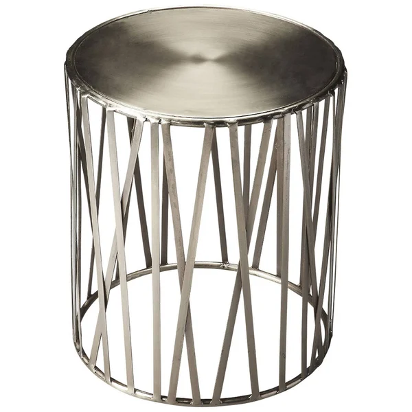Butler Kruse Iron Drum Table