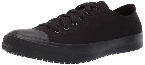 Shoes for Crews - Delray - Canvas - Black Casual Shoes - Size 7.5