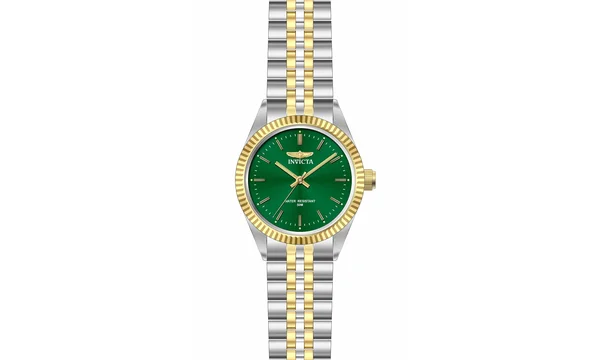 Invicta Men's Specialty Quartz Green Dial Two Tone Stainless Steel Watch 29379