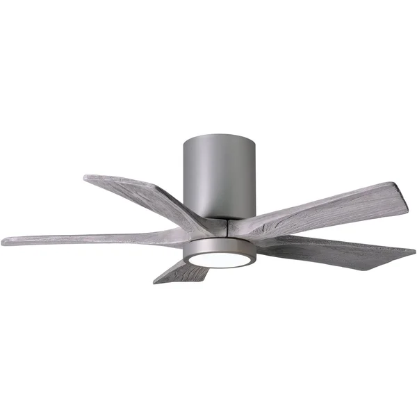 Irene Hugger Ceiling Fan with Light by Matthews Fan Company, Textured Bronze, IR5HLK-TB-BW-60