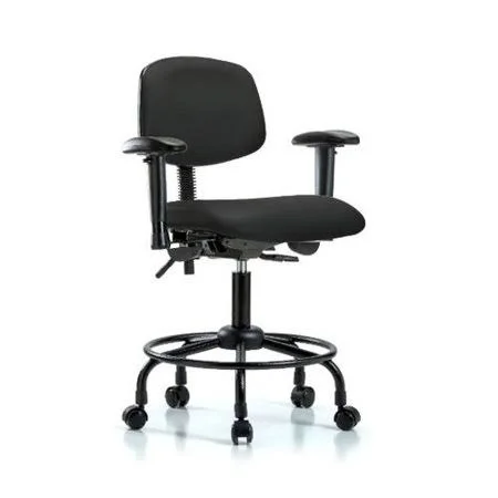 Symple Stuff Otis Drafting Chair - Gray