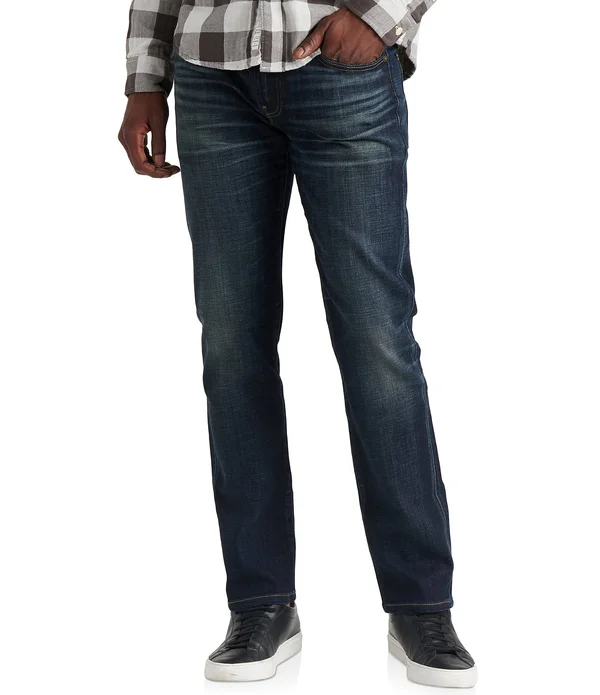 Lucky Brand 223 Leon Park Straight Coolmax Stretch Jeans - 42 34