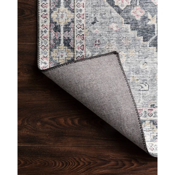 Alexander Home Leanne Traditional Distressed Printed Area Rug - Adult Unisex, Size: 7&6 x 9&6, Red