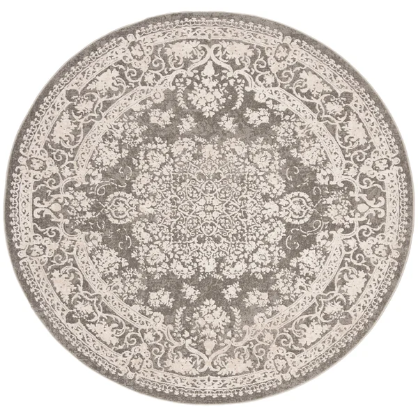 Safavieh Reflection RFT664A 6&7x22 x 6&7x22 Round Beige, Cream Area Rug