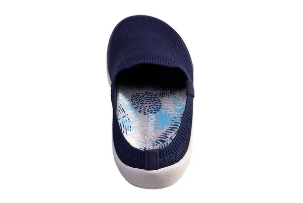 Women's Spenco Blissful Slide Dark Navy Mesh Size 9.5 Medium