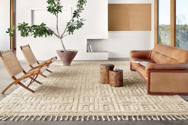 Loloi Hygge YG-04 2' x 3' Oatmeal, Sand Rug
