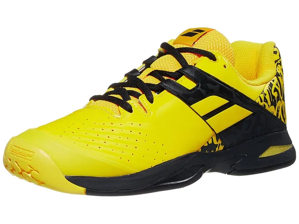 Babolat Junior Propulse All Court Tennis Shoes (Lemon Chrome)