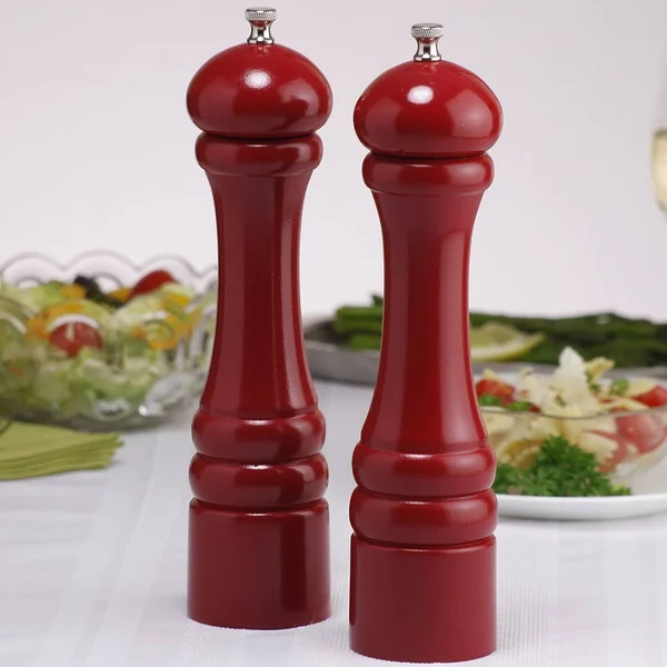 Chef Specialties 10600 Candy Apple Pepper Mill & Salt Shaker Set - 10x22