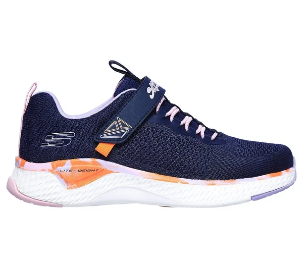 Skechers Girls& Solar Fuse Paint Power Sneaker