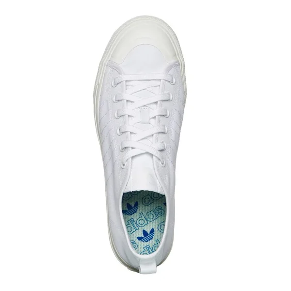 Adidas Nizza RF in White - Size 11