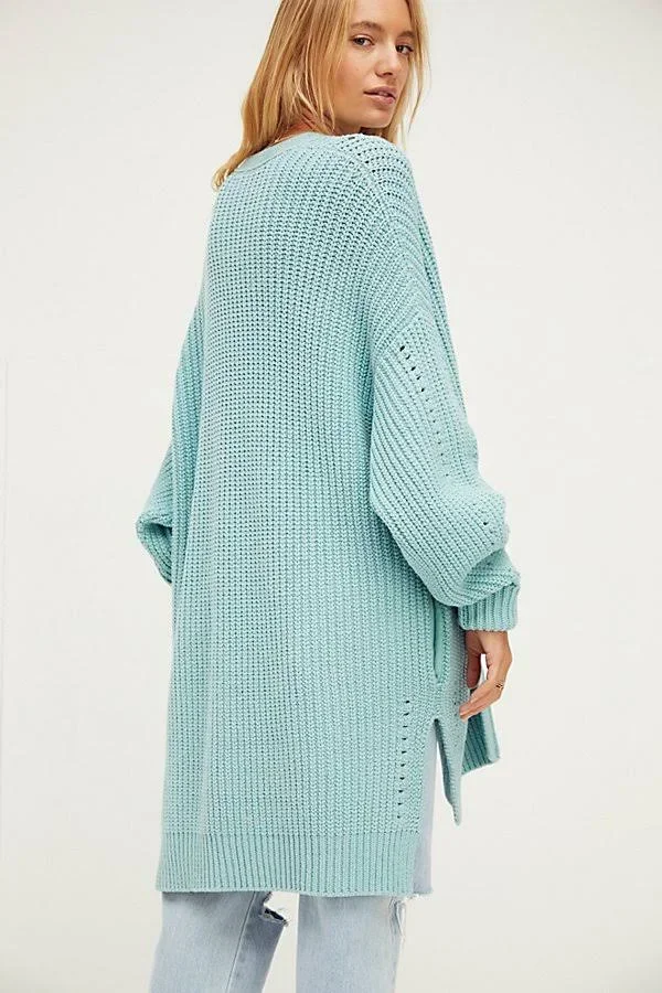 Nightingale Cardi at Free People in Blue - Size: S
