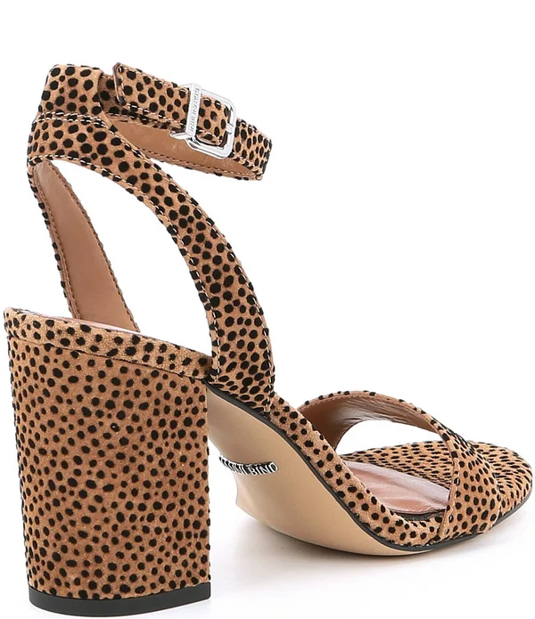 Gianni Bini Arleena Cheetah Print Block Heel Sandals, Womens, 7.5M, Leopard - Dillard&s Exclusive