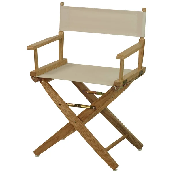 18" Extra Wide Directors Chair Natural Frame - Flora Home