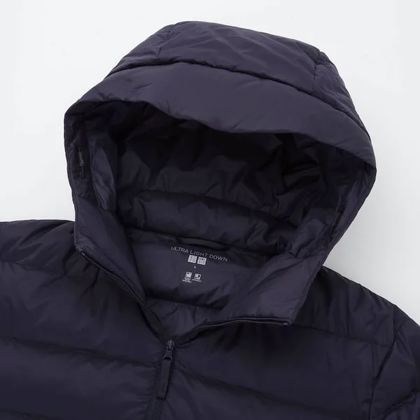 Uniqlo Men's Ultra Light Down Puffer Parka - Off White, XS