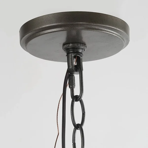 LNC 17.1x22 Drum Chandelier 4-Light Pendant Lighting