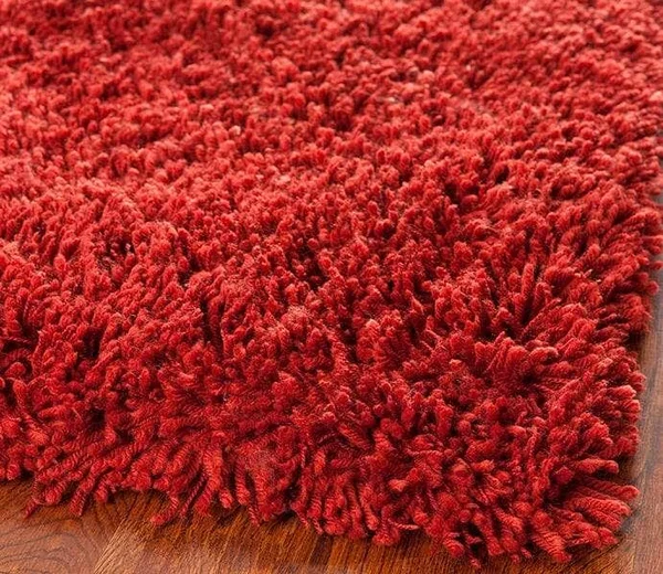 Safavieh Classic Shag SG240R Ultra Rust Rug 5& x 8&