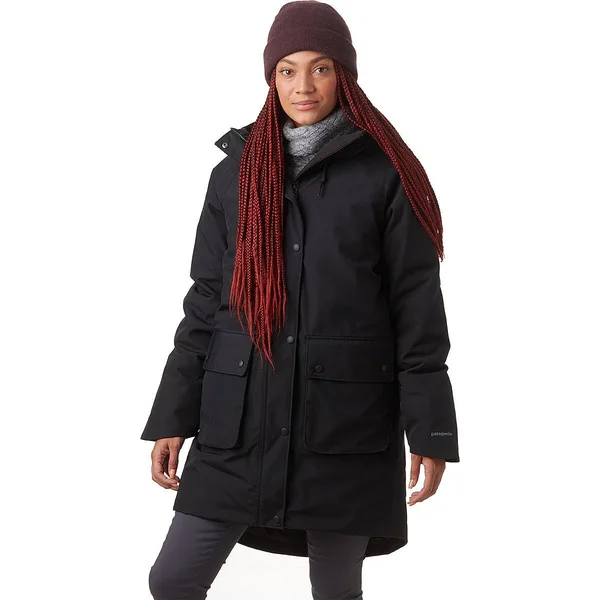 Patagonia Great Falls Insulated Parka - Women's Black, M