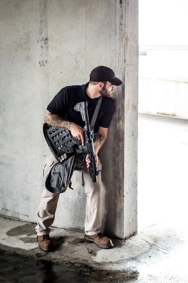 Grey Man Tactical 9.25 x 17 Rigid Molle Panel Black GMT-RMP-09