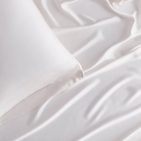 Legends Hotel Tencel Lyocell Sateen Flat Sheet - Buff - Beige - Size King, The Company Store