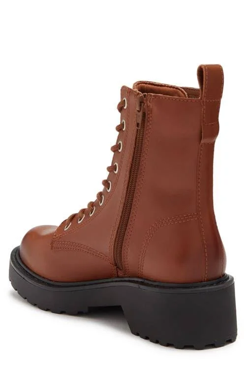 Steve Madden Tornado Boot Cognac Leather, M, 6.5