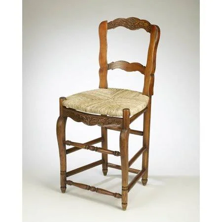 Galliher 24.5x22 Bar Stool August Grove Color: Walnut